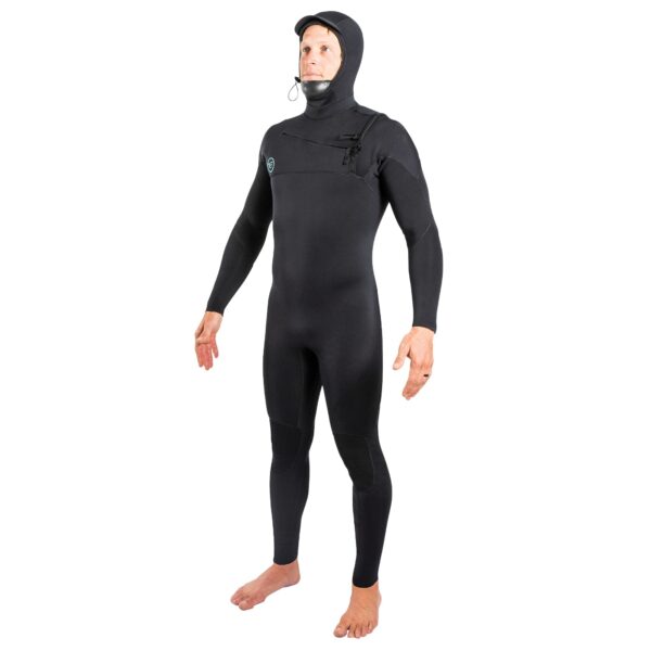 Onsen 5/4/3 Front Zip Hooded Full Wetsuit - Afbeelding 4