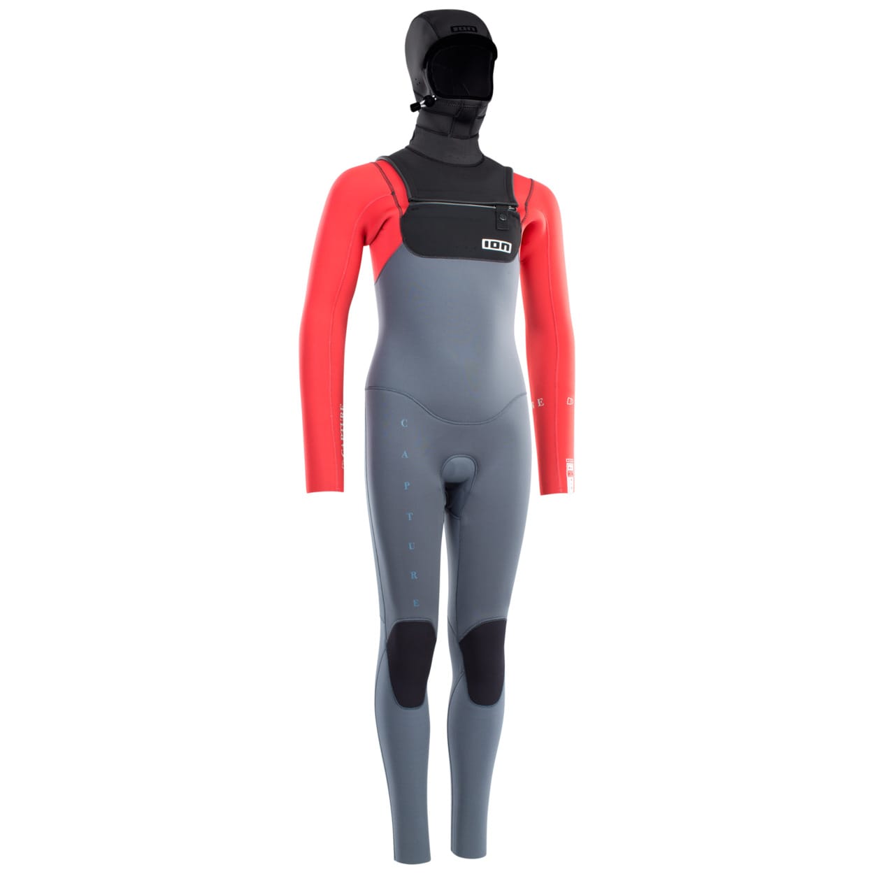 9008415952564_1 Ion Capture 6/5 Hood Front Zip 2025 wetsuit - Afbeelding 1