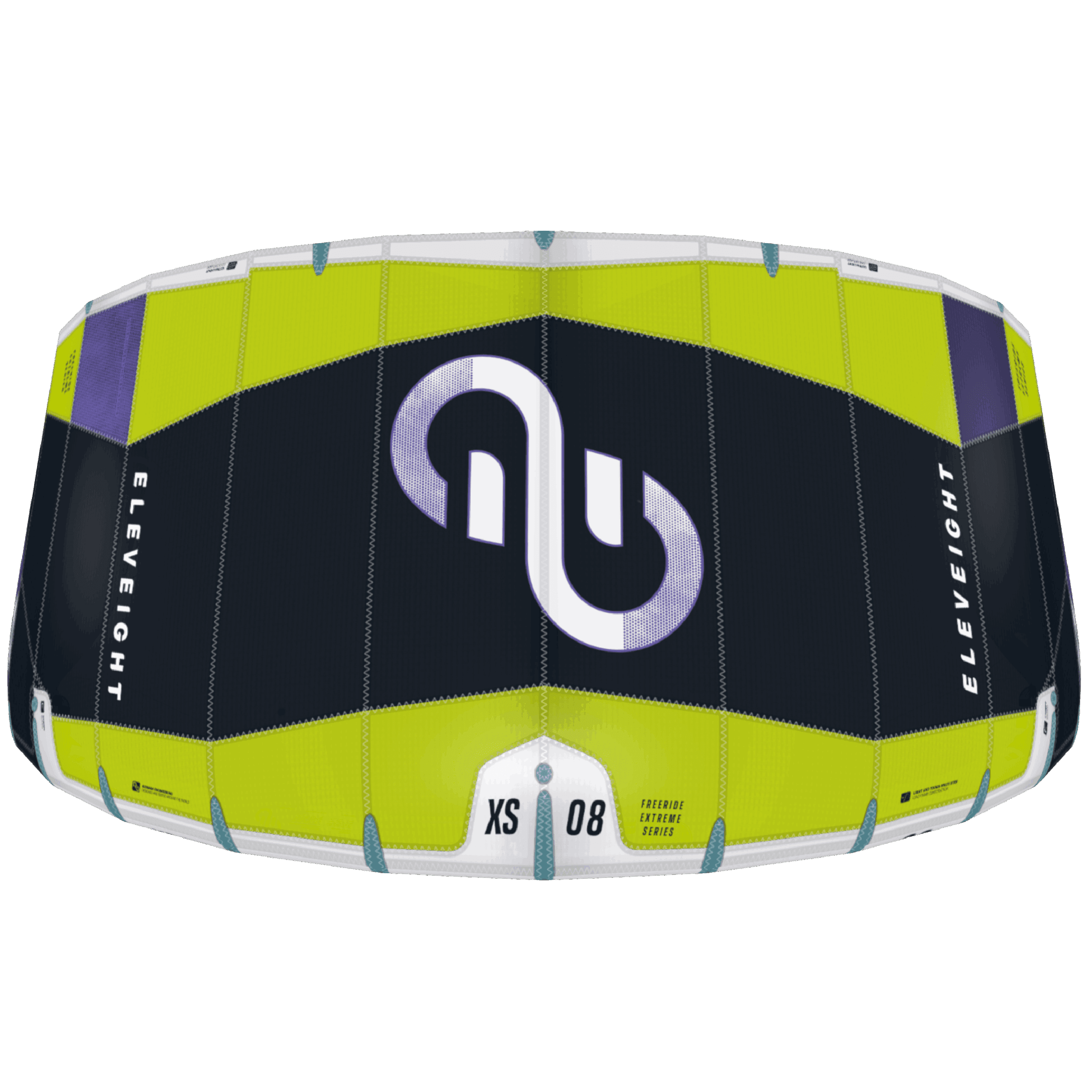 XS-V6-View-6-Purple Eleveight XS V6 kite - Afbeelding 4