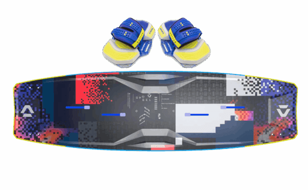 Duotone Select SLS 2023 kiteboard + Entity Ergo 2024 bindingen - Afbeelding 1
